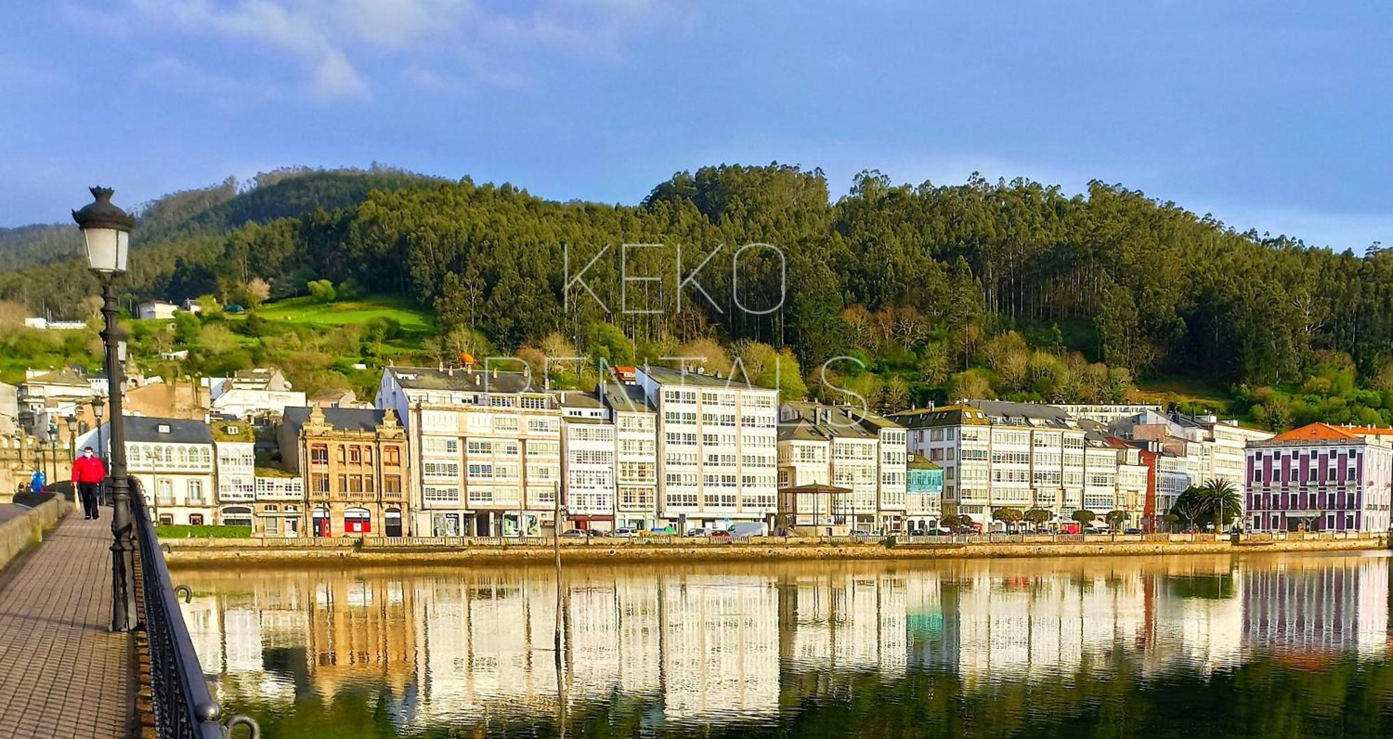 Viveiro Centro Con Parking Apartment Bagian luar foto