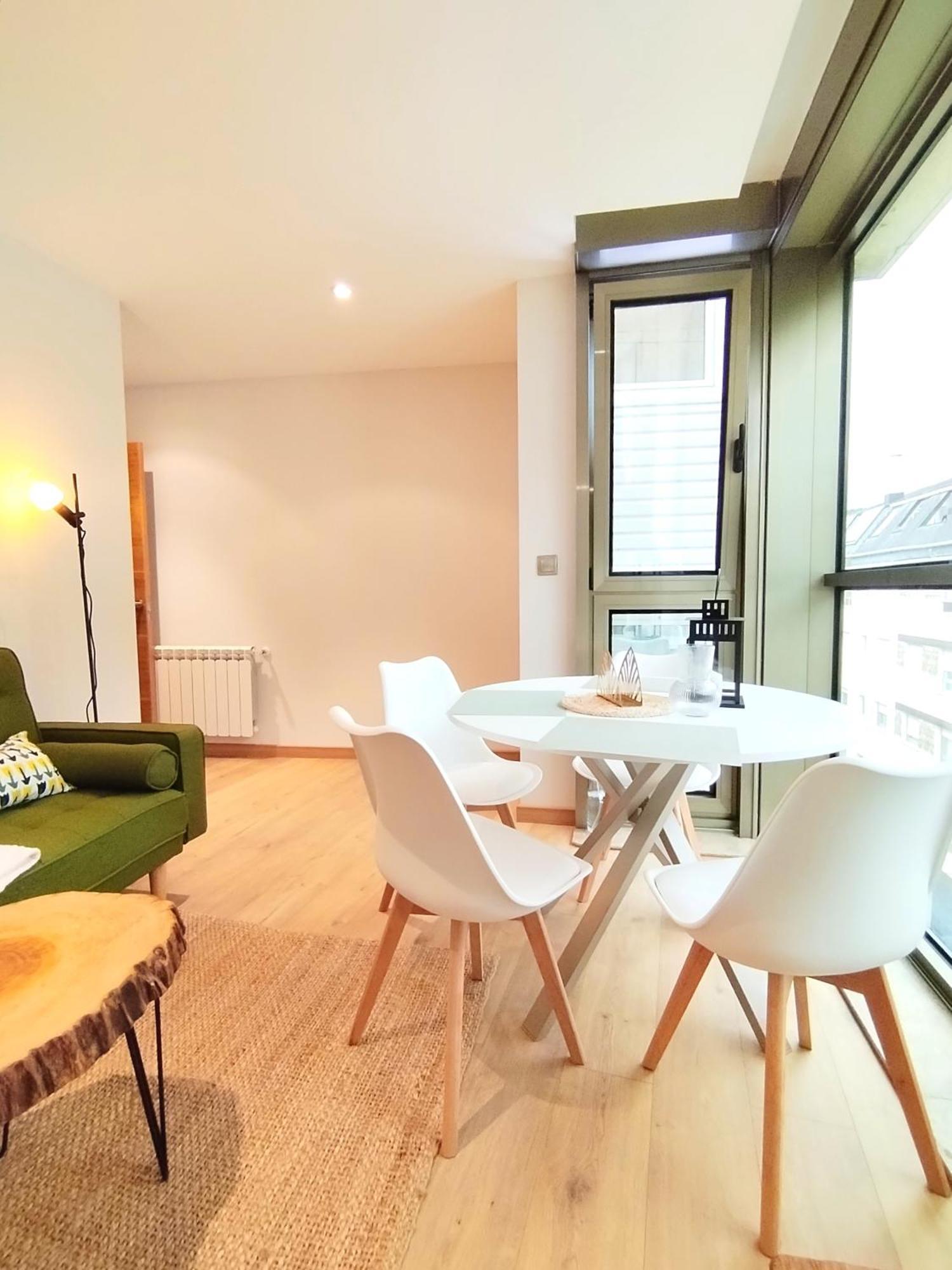 Viveiro Centro Con Parking Apartment Bagian luar foto